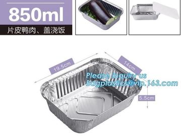 Disposable Square Aluminum Foil Bakery Cupcake Container/Bowl /Cup For Food Microwave Heating,bagese bagplastics package