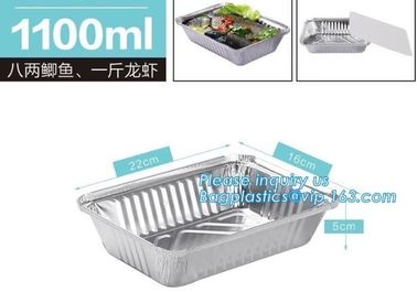 Disposable Square Aluminum Foil Bakery Cupcake Container/Bowl /Cup For Food Microwave Heating,bagese bagplastics package