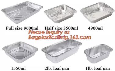 aluminum foil container / tray / lunch box for food packing,Takeaway oven safe fast food take out disposable aluminum fo