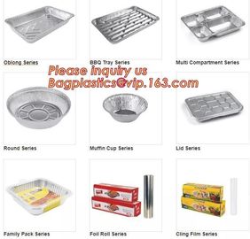 aluminum foil container / tray / lunch box for food packing,Takeaway oven safe fast food take out disposable aluminum fo