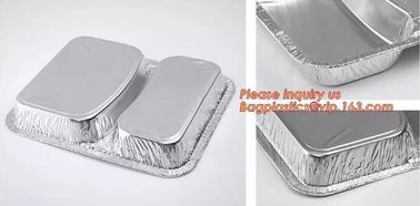 Plane Aluminium Foil Food Container Airline Aluminum Foil Container For Airline,Lunch Box Aluminium Foil Container