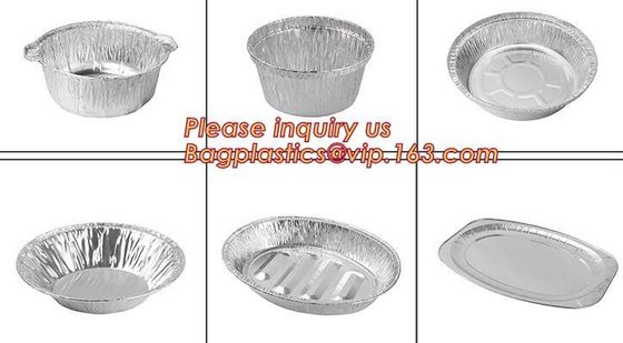 Two Compartments Disposable Aluminum Foil Containers for Takeaway Food Packaging and fast food,disposable aluminum foil