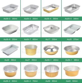 Microwave Disposable Aluminum Foil Pizza Baking Tray Pans container Sizes,pan box trays takeaway Container,kitchen and B