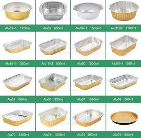 Microwave Disposable Aluminum Foil Pizza Baking Tray Pans container Sizes,pan box trays takeaway Container,kitchen and B