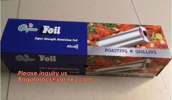 Recyclable Household Aluminum Foil Paper Roll,Food Service Aluminum Hot Foil Rolls,colorful aluminum foil roll for hair