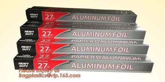 Recyclable Household Aluminum Foil Paper Roll,Food Service Aluminum Hot Foil Rolls,colorful aluminum foil roll for hair