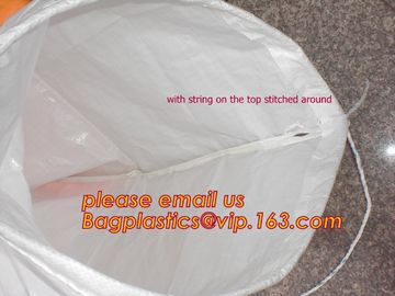 rice, wheat, corn, flour, sand, cement, etc. BOPP laminated bag,  net bag with drawstring, woven bag with liner, BAGEASE