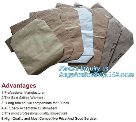 Top quality strong brown paper bags inner woven durable waterproof 25kg kraft paper bag china,Kraft paper Laminated PP W