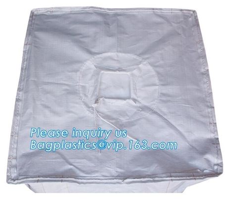 PP woven bulk big ton bag / jumbo bag for packing stone, fish meal,sugar,cement,sand,1 ton Custom PP Woven Big Bulk Jumb