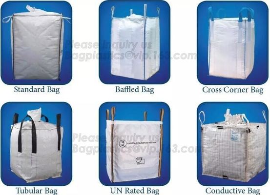 polypropylene pp woven bulk sacks, agriculture, mining, construction, transport, food pack, container loading, rice, car