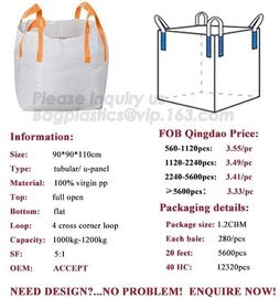 high quality recycling 1.5 ton pp woven big bulk bag for agricultural product,Polypropylene woven big bag / FIBC bulk ba