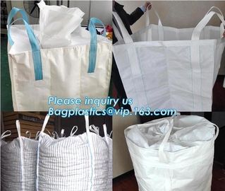 high quality recycling 1.5 ton pp woven big bulk bag for agricultural product,Polypropylene woven big bag / FIBC bulk ba