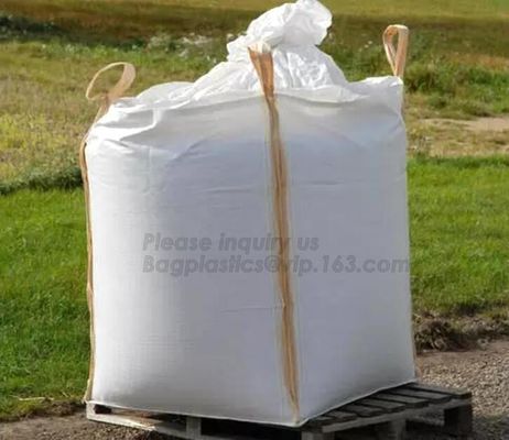 1 ton,1.5 ton PP Woven big jumbo bag,polypropylene pp woven bulk bag big bags 1000kg from China,printed jumbo bag, bagea