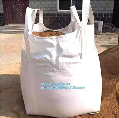 PP woven big bag for firewood, for sand, for grains etc.500kg 1000kg 1200kg 1500kg 2 ton,Flat bottom open mouth virgin P