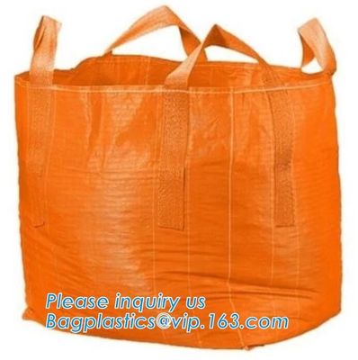 U-type competitive price 100% PP breathable bulk big woven fibc bags mesh jumbo bag for firewood potato, BAGPLASTICS