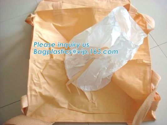 high capacity document pouch 1700kg extra strong circular woven polypropylene industrial big bags 1000kg, BAGEASE PACKAG