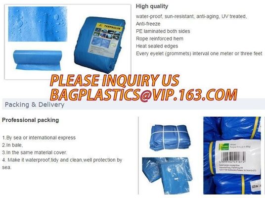 60gsm, 120gsm, 160gsm, 220gsm, 260gsm LDPE Laminated High Density Polyethylene HDPE PE Tarpaulin,1000d pvc coated terpal