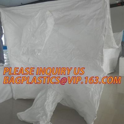 Waterproof PE Plastic Drawstring Dumpster Container Liners for waste disposal,Drawstring Dumpster Container Liners also