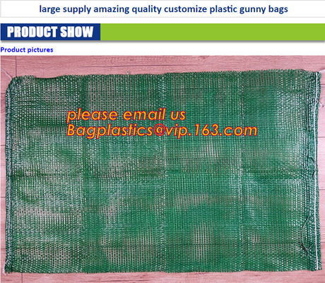 Agriculture Industrial Use and Accept Custom Order Raschel Mesh Bags for Vegetables,Orange onion potato vegetable fruit