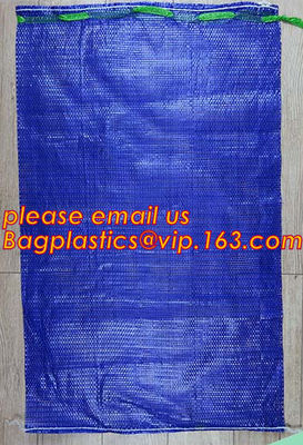 Supply Professional PE 50 lb mesh Leno Raschel onion packing bag,agricultural use PE Plastic Raschel mesh bag for packin