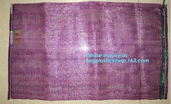 new products packaging lemon raschel mesh bags for sale,HDPE raschel mesh bag with drawstring and handle,bagplastics,pac