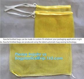 100% PE Raschel Net Mesh Bag for Fruit Potato Firewood Packaging,MESH BAGS FOR PACKING VEGETABLE AND FRUIT PE RASCHEL ME