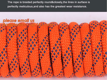 20M Outdoor Life Rope Rock Climbing Rappelling Tool Rope, high strength fire escape safety climbing rope