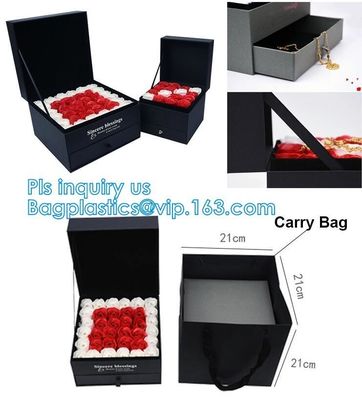 Luxury carton box jewelry packaging boxes flower,Florist Portable PACK New Style Paper Customized High Quality Flower Pa