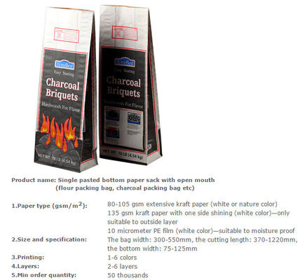 Starch packing bag, Sand packaging bag, Rice packing paper bag, Powder packing bag, Plant food packing bag, Particulate