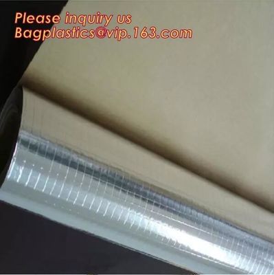 Aluminum Foil-Scrim-Kraft Paper Facing insulation material for building construction,radiant barrier laminated woven clo