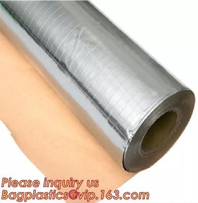 Aluminum Foil-Scrim-Kraft Paper Facing insulation material for building construction,radiant barrier laminated woven clo