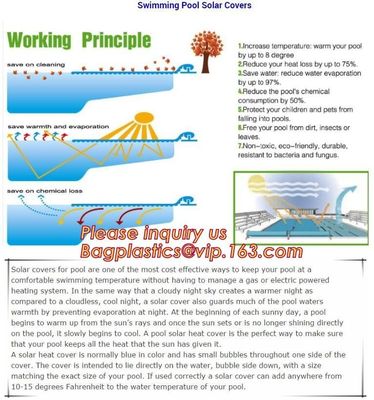 UV Resistance New Design Swimming Bubble Solar Pool Cover Selling/winter pool cover,Economical Outdoor Bubble Solar Pool